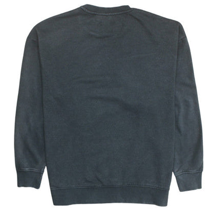 Womens UK Size 2XS Nirvana Black Pullover Sweatshirt