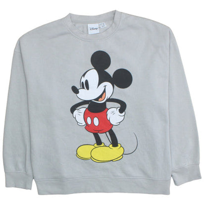Womens UK Size L Disney Grey Pullover Sweatshirt