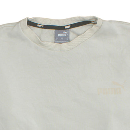 Mens UK Size S PUMA Beige Pullover Sweatshirt
