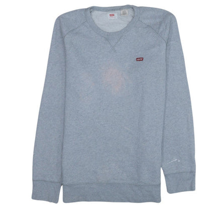 Mens UK Size M Levi's Grey Pullover Sweatshirt