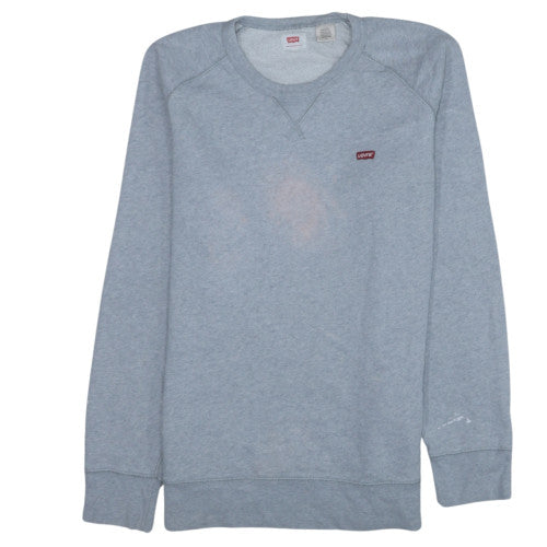 Mens UK Size M Levi's Grey Pullover Sweatshirt