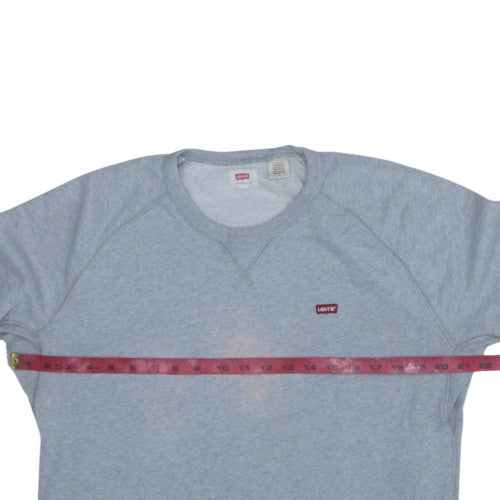Mens UK Size M Levi's Grey Pullover Sweatshirt