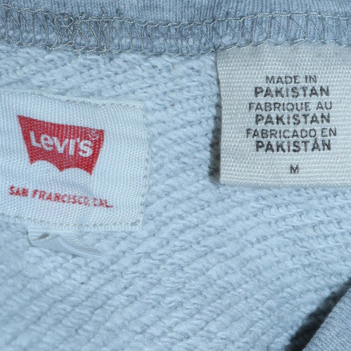 Mens UK Size M Levi's Grey Pullover Sweatshirt