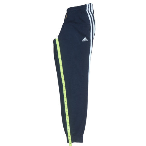 Adidas Womens Blue Jogger Track Pants S Regular Fit Fleece Trousers