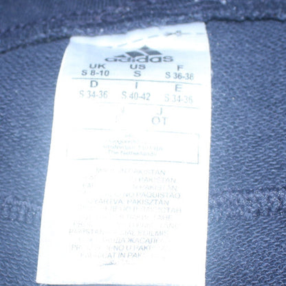 Adidas Womens Blue Jogger Track Pants S Regular Fit Fleece Trousers