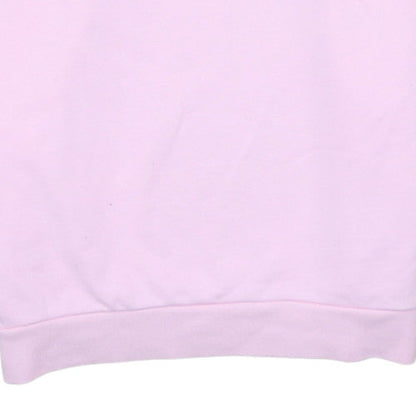 Fred Perry Boys Pink Logo Crew Neck Pullover Sweatshirt Size L