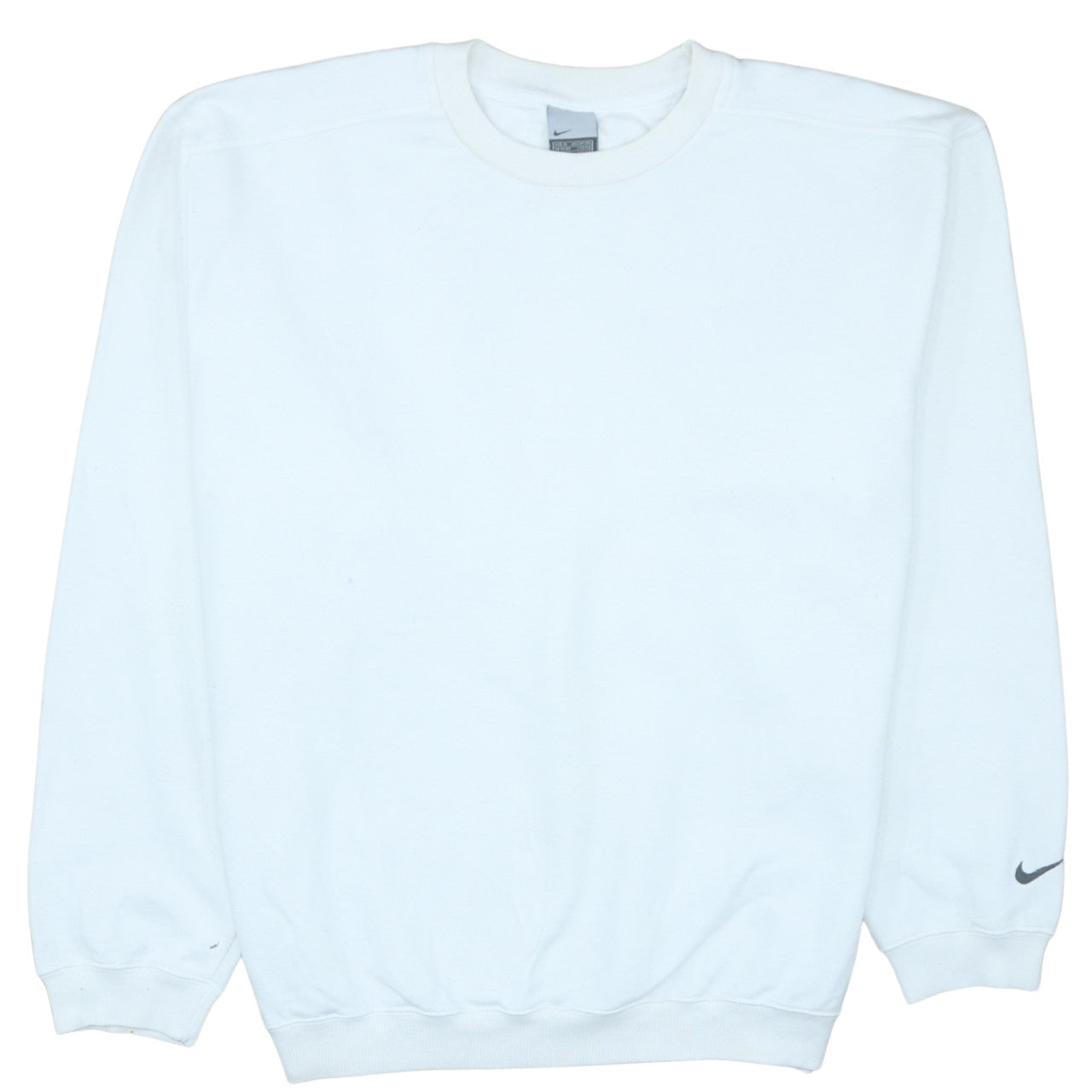 Mens UK Size XL Nike White Pullover Sweatshirt