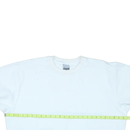 Mens UK Size XL Nike White Pullover Sweatshirt