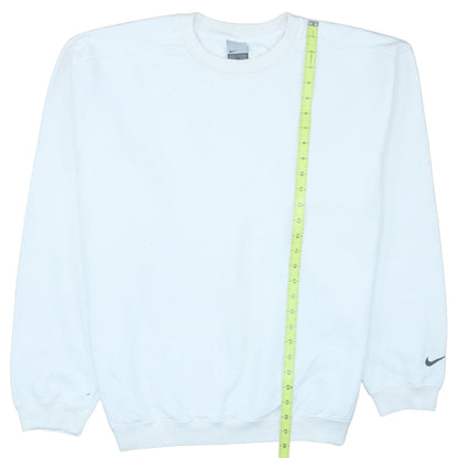 Mens UK Size XL Nike White Pullover Sweatshirt