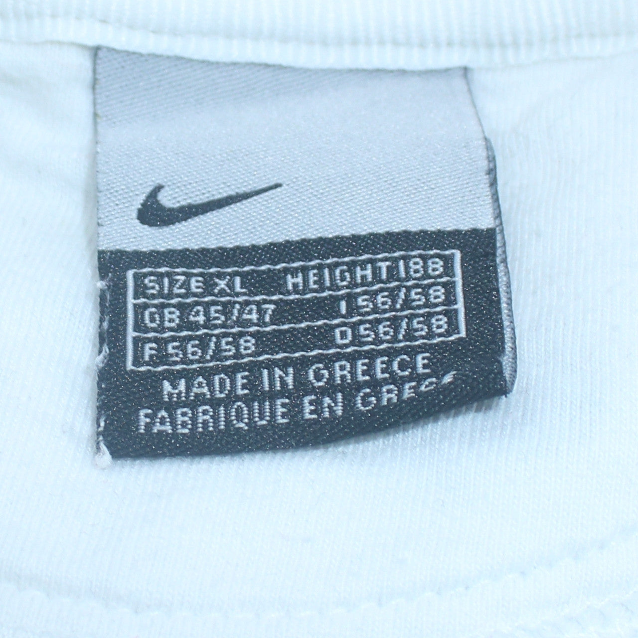 Mens UK Size XL Nike White Pullover Sweatshirt