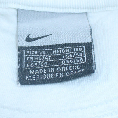 Mens UK Size XL Nike White Pullover Sweatshirt