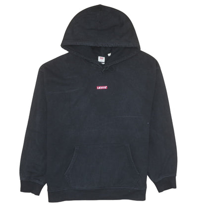 Mens UK Size XL Levi's Black Pullover Hoodie