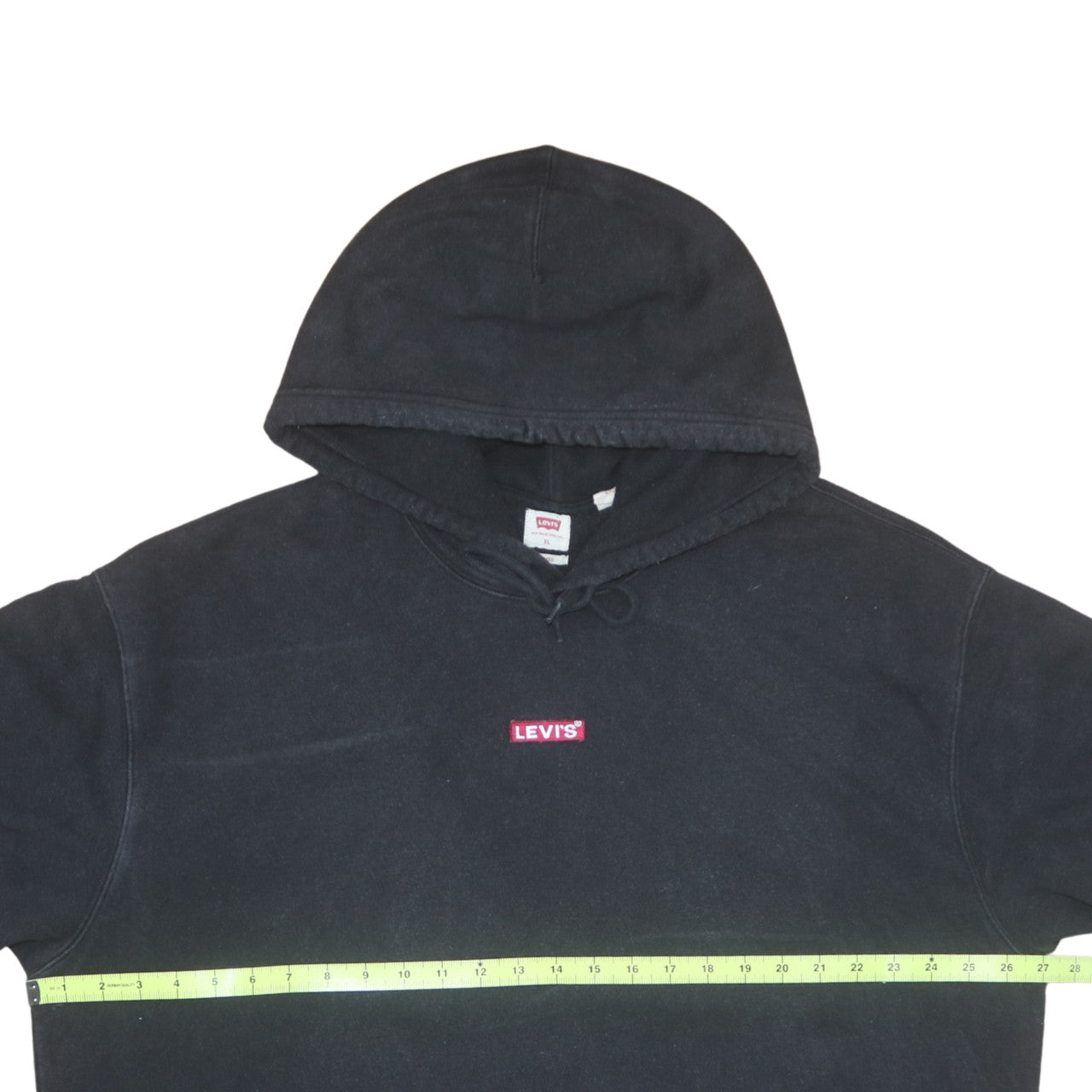 Mens UK Size XL Levi's Black Pullover Hoodie