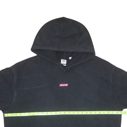 Mens UK Size XL Levi's Black Pullover Hoodie