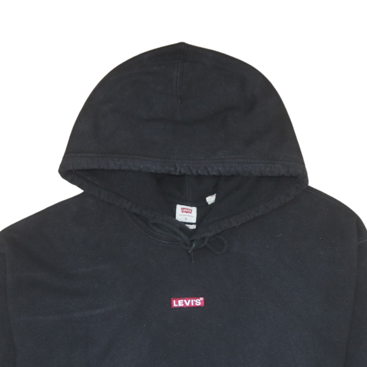 Mens UK Size XL Levi's Black Pullover Hoodie