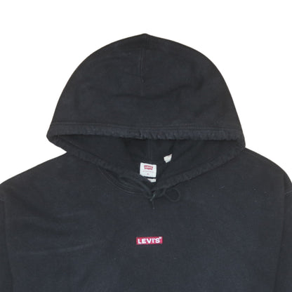 Mens UK Size XL Levi's Black Pullover Hoodie