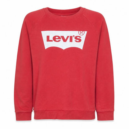 Mens UK Size S Levi's Red Pullover Sweatshirt