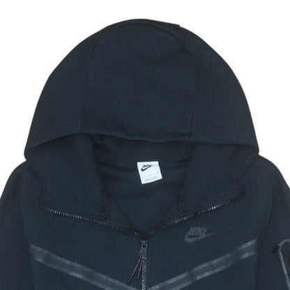 Mens UK Size S Nike Black Full Zip Hoodie