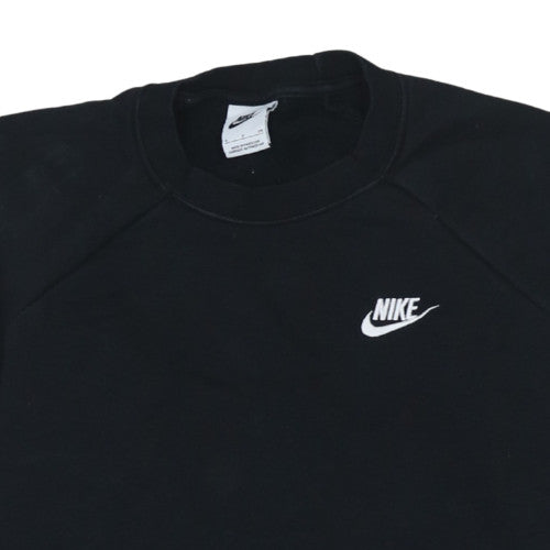 Mens UK Size S Nike Black Pullover Sweatshirt
