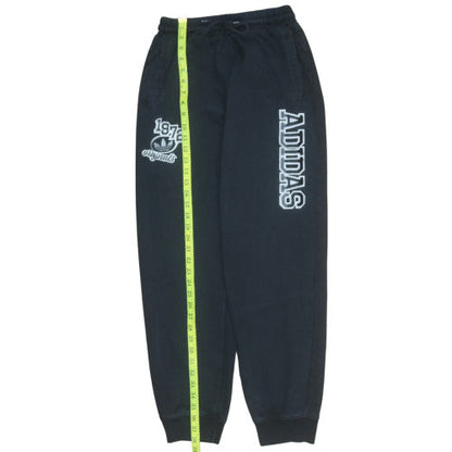 Mens UK Size S adidas Regular Fit Jogger Black Trousers