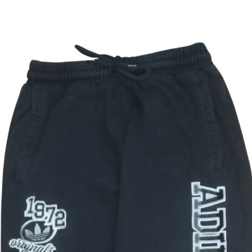Mens UK Size S adidas Regular Fit Jogger Black Trousers