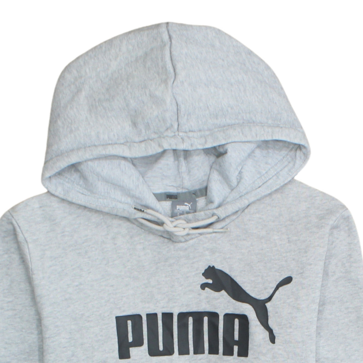 Womens UK Size 12 PUMA Grey Pullover Hoodie
