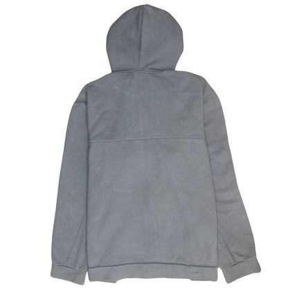 Mens UK Size L adidas Grey Full Zip Hoodie