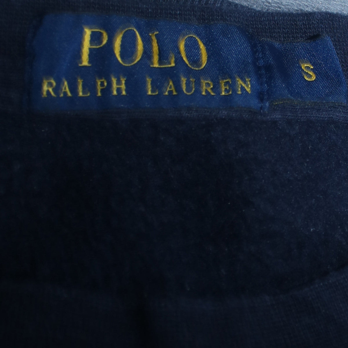 Mens UK Size S Ralph Lauren Blue Pullover Sweatshirt