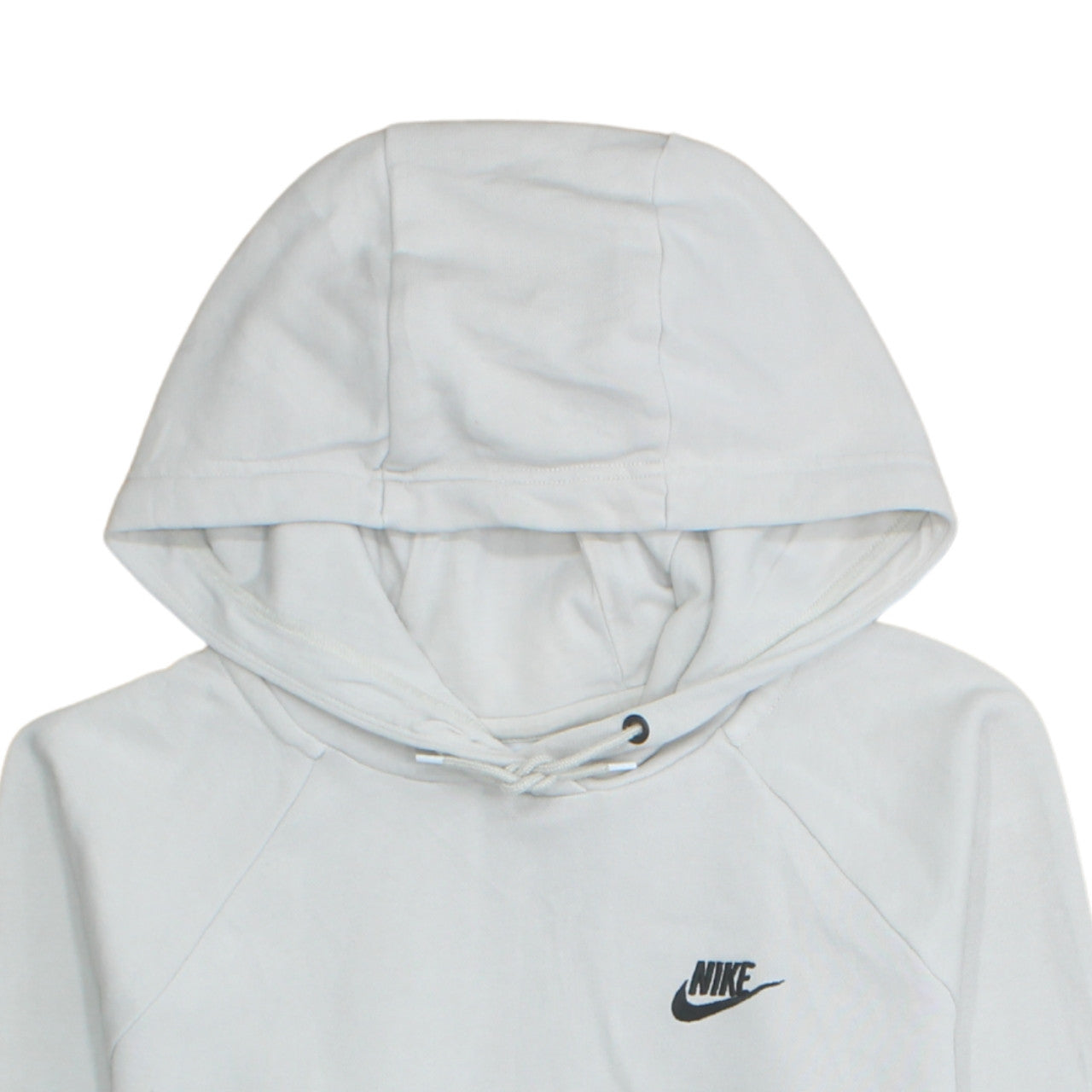 Mens UK Size M Nike White Pullover Hoodie