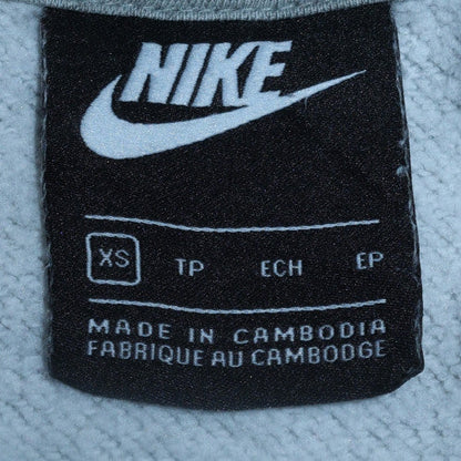 Mens UK Size XS Nike Grey Pullover Hoodie