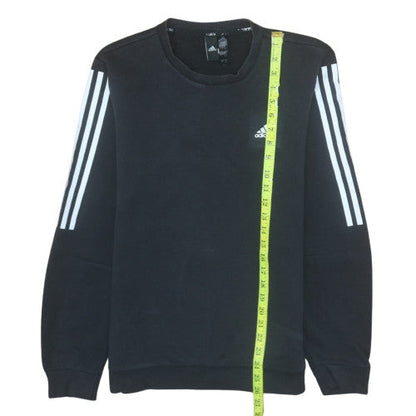 Mens UK Size S adidas Black Pullover Sweatshirt
