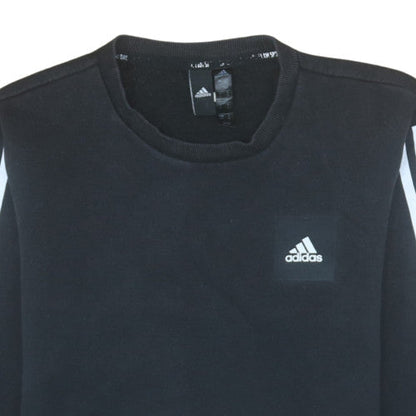 Mens UK Size S adidas Black Pullover Sweatshirt