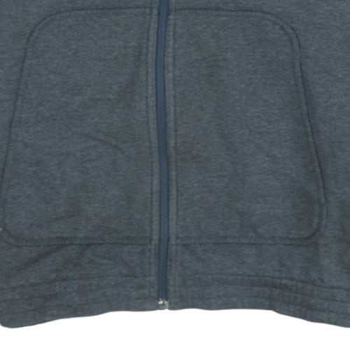 Mens UK Size M adidas Grey Full Zip Hoodie