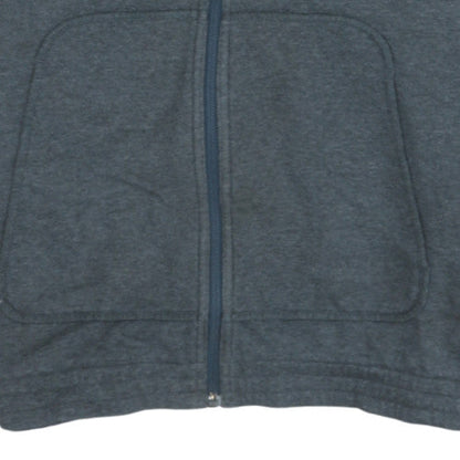 Mens UK Size M adidas Grey Full Zip Hoodie
