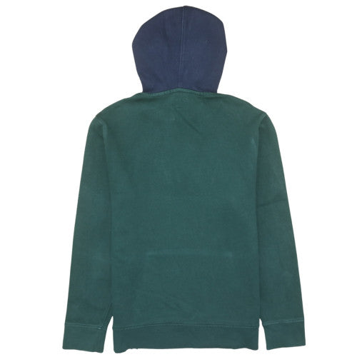 Mens UK Size M Levi's Green Pullover Hoodie