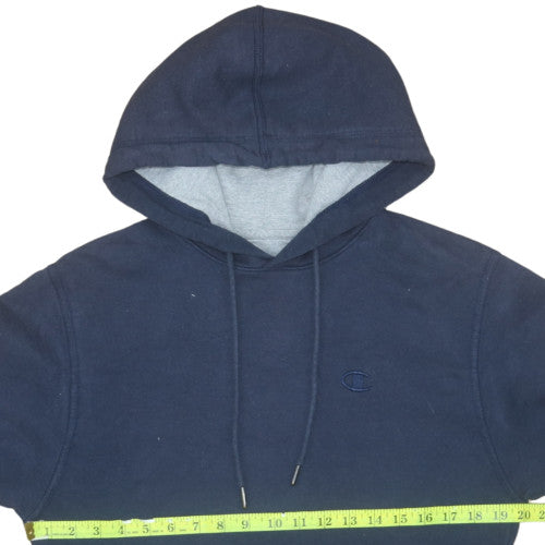 Mens UK Size S Champion Blue Pullover Hoodie