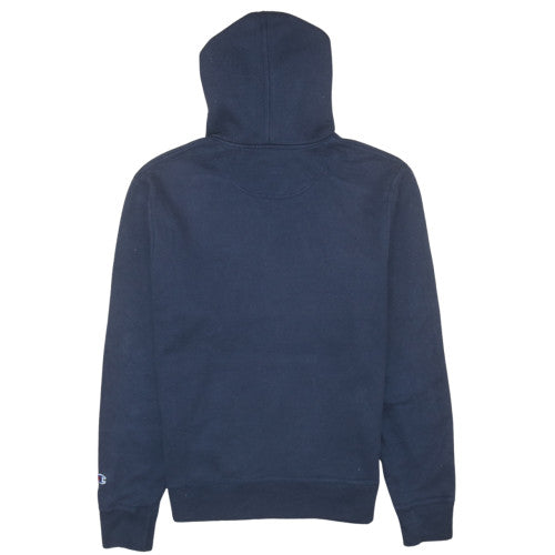 Mens UK Size S Champion Blue Pullover Hoodie