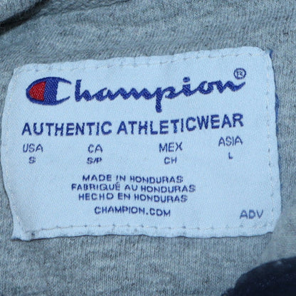 Mens UK Size S Champion Blue Pullover Hoodie