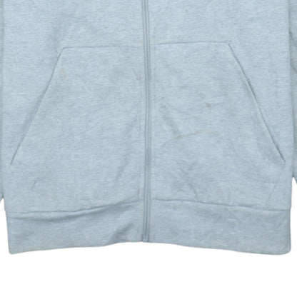 Mens UK Size L adidas Grey Full Zip Hoodie