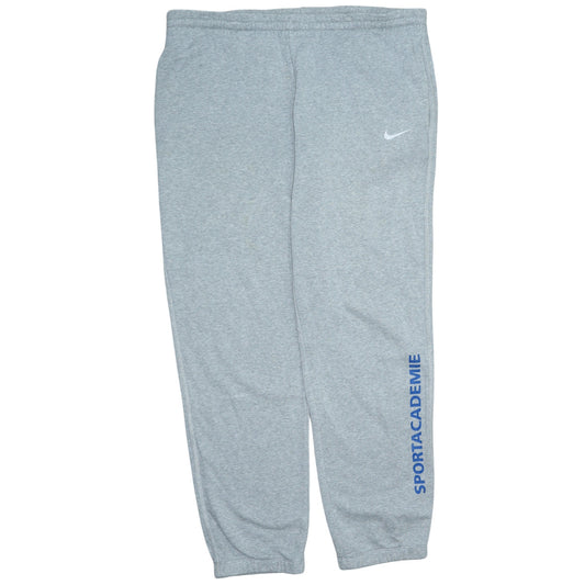 Nike Men's Grey Sweatpants L Sport Academie Fleece Joggers
