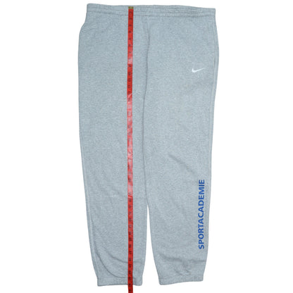 Nike Men's Grey Sweatpants L Sport Academie Fleece Joggers