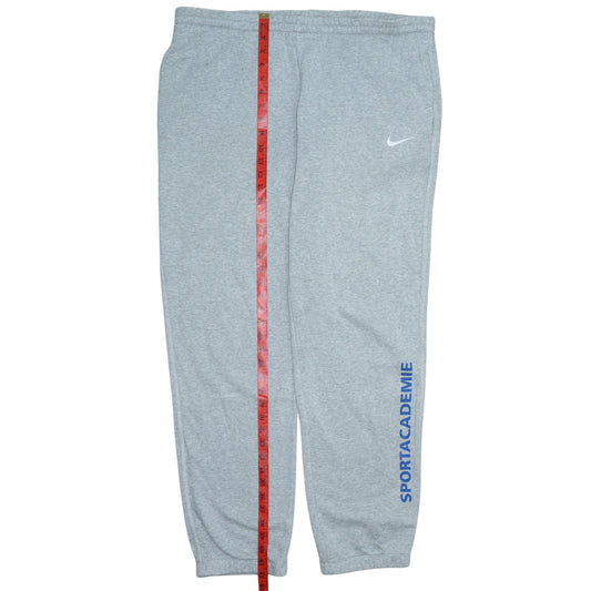 Nike Men's Grey Sweatpants L Sport Academie Fleece Joggers