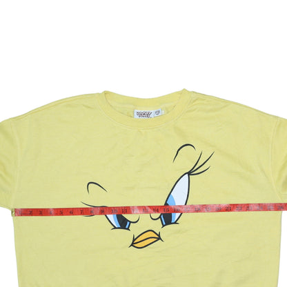 Womens UK Size L Primark Yellow Pullover Sweatshirt