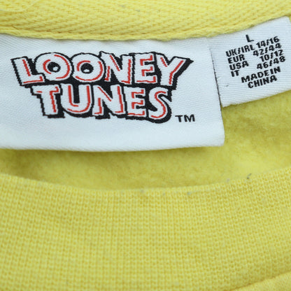 Womens UK Size L Primark Yellow Pullover Sweatshirt
