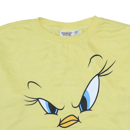 Womens UK Size L Primark Yellow Pullover Sweatshirt