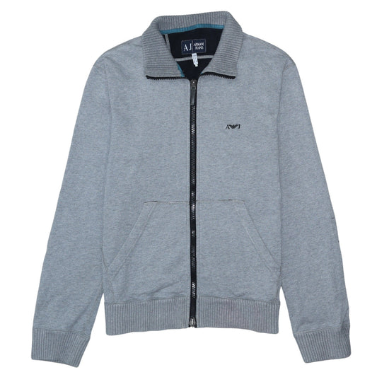 Mens UK Size L Armani Jeans Grey Gym & Training Walking Casual Jacket
