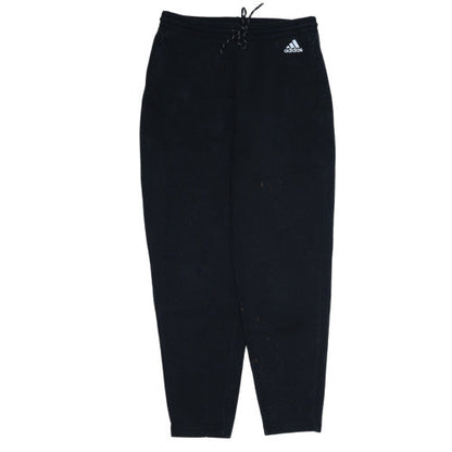 Adidas Womens Black Jogger Sweatpants Size 8-10 Fleece Activewear