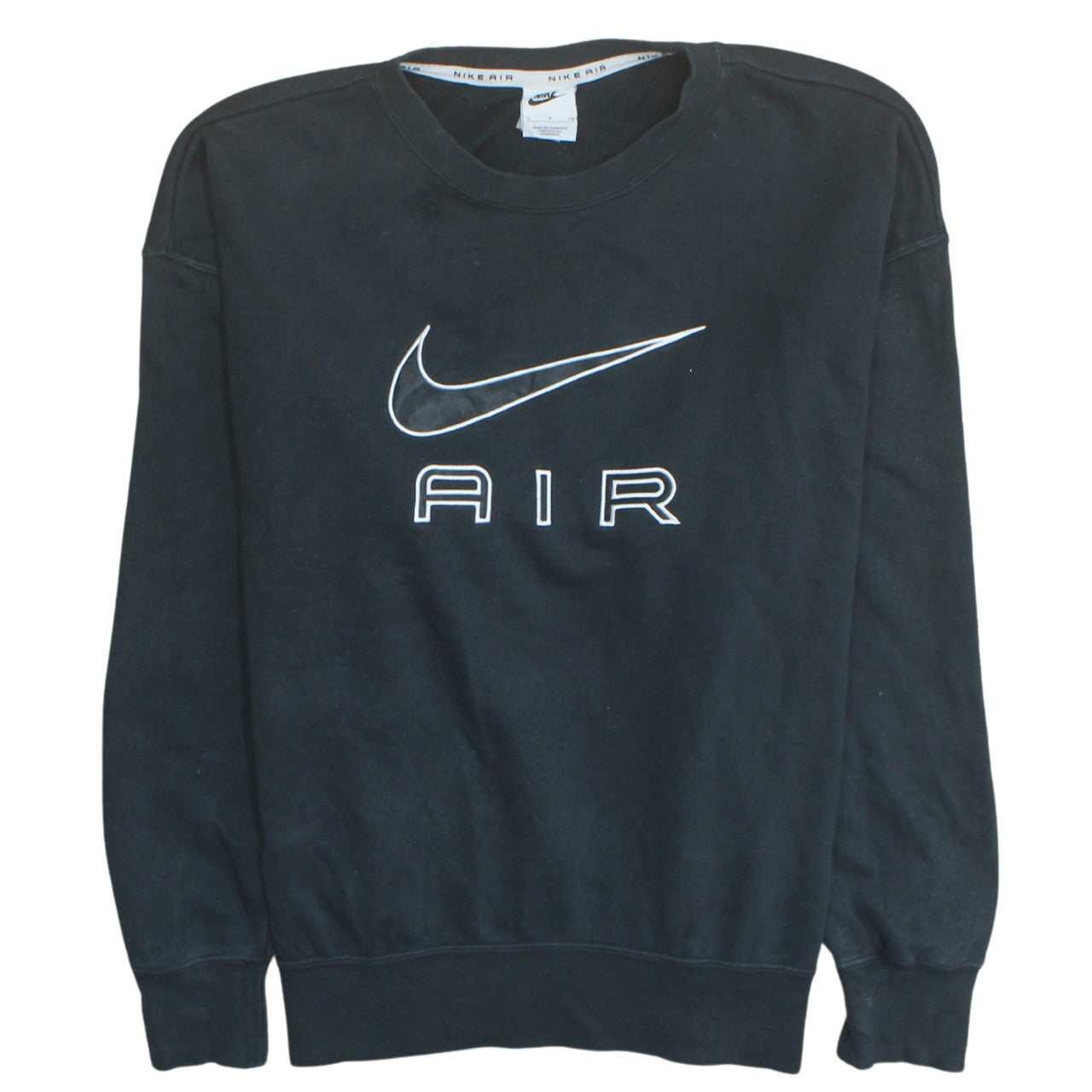 Mens UK Size S Nike Black Pullover Sweatshirt