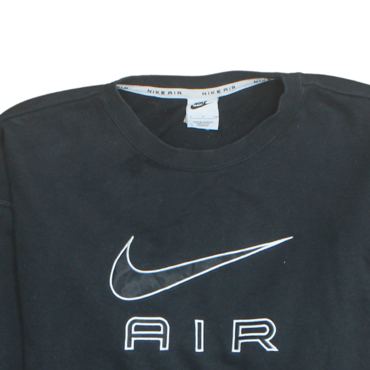 Mens UK Size S Nike Black Pullover Sweatshirt