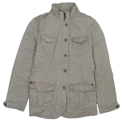 Womens UK Size L Lee Cooper Beige Military Jacket